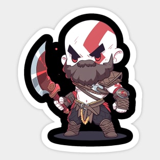 kratos Sticker